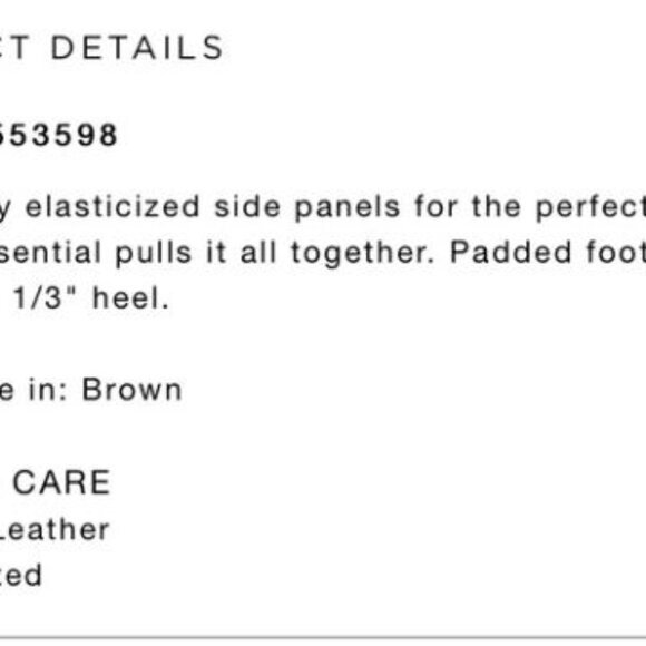 NWOB Loft Chelsea Brown booties Size 6.5 - Picture 2 of 13